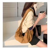 Bolsa de nailon bola de masa bolsa de gran capacidad bolsa de alta gama casual bolsa de mensajero simple versátil bolso de hombro de las mujeres - details 18