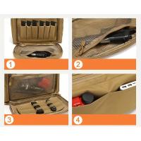 Bolsa táctica militar, 8 compartimentos, lona impermeable duradera, adecuada para caza y senderismo, unisex - details 10