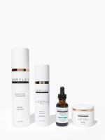 Kit DRMTLGY Superstars: suero sin aguja, crema de noche con péptidos, crema hidratante teñida y limpiador facial esencial - details 0