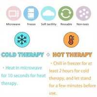 Máscara de Ojos de Gel Refrigerante Alivio de Ojos Calientes y Fríos Líneas Finas Suaves - details 3