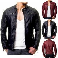 Chaqueta de Cuero para Ciclismo para Hombres A Prueba de Viento y Lluvia, Estilo Casual Hip-Hop - details 0