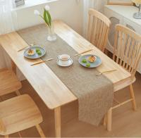 Bonenjoy, 1 pieza, camino de mesa de lino y algodón, Color sólido, decoración para mesa de comedor, banquete, mantel para el hogar, 30x16 0/30x18 0/30x21 0/30x240cm - details 14