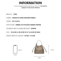Bolso de cubo para mujer de gran capacidad con cordón con para llevar a mano cesta de verduras bolso de moda bolso de hombro pequeño bolso de mano - details 5