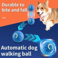 Pelota Inteligente para Perros Juguete Interactivo Electrónico para Mascotas, Pelota Móvil USB, Pelota de Rebote Automática para Cachorros, Regalo de Cumpleaños - details 1