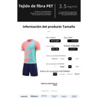 Conjunto De Camiseta De Fútbol Para Niños, uniforme De Entrenamiento, Manga Corta, Estudiantes De Primaria Y Secundaria, Verano - details 0