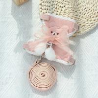 Conjunto de correa y chaleco para mascotas, arnés de pecho para gato con dibujos animados, antirotura, pequeño, 1 unidad - details 0