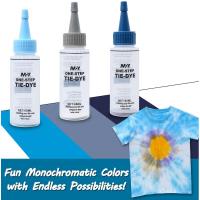Materiales Tie-dye, teñido de nudos, suministros para manualidades, kit de ropa DIY, pintura para dibujar camisetas con grafitis. - details 0
