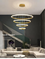 LEFAN-Lámpara de araña tricolor para comedor, iluminación LED para el hogar, diseño moderno, decoración de dormitorio, luz tenue - details 0