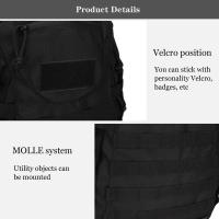 Mochila táctica impermeable para exteriores, bolsa deportiva para acampar, caza, Trekking, Softback, gran capacidad, Ejército Molle - details 6