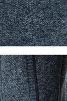 Suéter de punto con cuello abierto para hombre, abrigo de lana con cremallera de Color sólido adelgazante, Top para hombre - details 19