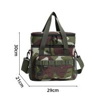 Bolsa térmica táctica para hombre, fiambrera con aislamiento para exteriores, bolsa de almuerzo duradera con aislamiento a prueba de fugas para trabajo, comida, Camping, Picni - details 5