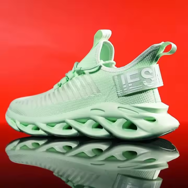 Zapatillas Deportivas Ligeras para Hombres Zapatos de Correr Transpirables con Malla - 1