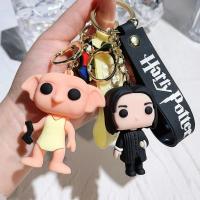 Llavero de Figura de Acción de Harry Potter en 3D Dobby, Hermione, Malfoy, Ron, Snape - details 3