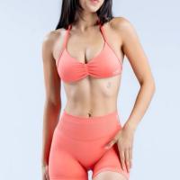 Sujetador de tiras de impacto para Yoga, ropa interior para gimnasio, correr, tirantes Ipmact, ejercicio, sujetador sin costuras - details 6