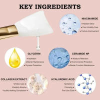 Mascarilla de Envuelve de Colágeno Nocturno Mascarilla Facial Coreana para Rejuvenecer, Hidratar, Iluminar Herramienta de Cuidado de la Piel de Belleza - details 8