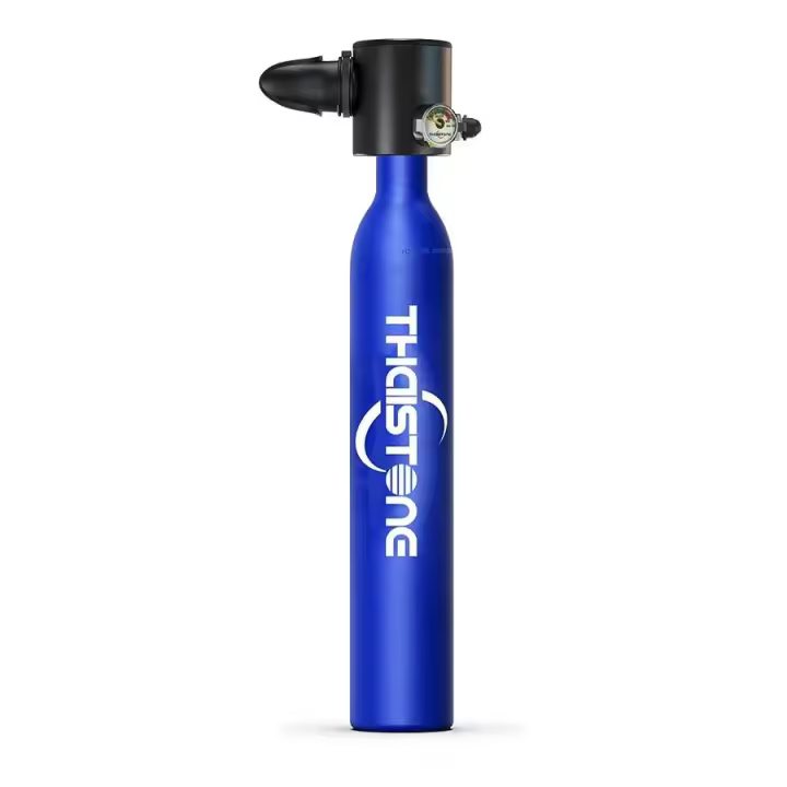 Mini ciclo de buceo, equipo de pesca submarina, bajo el agua, tanque de oxígeno al aire libre, 5-10 minutos, 0,5 L - 1