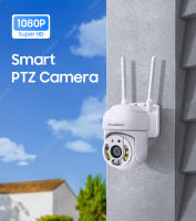Cámara IP WiFi SHIWOJIA Yccc365 1080P con visión nocturna automática rastreadora cámara de seguridad inalámbrica para interior y exterior con monitor de audio y movimiento - details 0