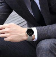 Reloj de Litio Japonés de Alta Gama Reloj de Mesa Negro para Hombres Automático - details 19