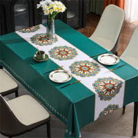 Tablecloth cover tablecloth waterproof, oil-proof and anti-slip tablecloth 4/6/8/10 seats - details 6