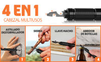 Regalos para Hombre, Regalo Dia del Padre, Boligrafo Multifuncion con LED, Dia del Padre Regalos, Regalos Originales para Hombre, Gadgets Tecnologicos, Camping Accesorios - details 2