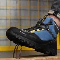Zapatos de Seguridad de Acero Zapatillas Deportivas con Punta de Acero Indestructibles para Sitio de Construcción Moda de Alta Calidad - details 13