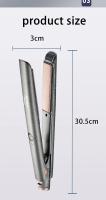 Kemei-plancha de pelo profesional de cerámica para mujer, placa flotante de doble voltaje, herramientas de peinado, KM-2064 con pantalla LCD - details 7