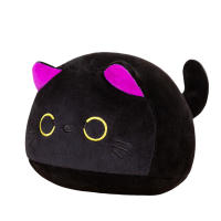 Peluche de gato negro, juguete de Animal de peluche suave, Huggable, adecuado para dormitorio, sala de estar, familia - details 4