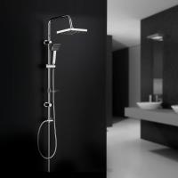 ‎ 35 x 0,22 x 98 cm Conjunto de Ducha Cuadrado Modelo, Lluvia, Plata - details 1