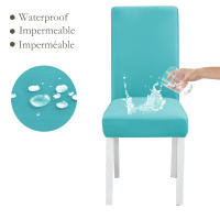 DUDUME Funda de tela impermeable para silla, cubierta elástica de LICRA suave para asiento de oficina, cocina, comedor y boda - details 22