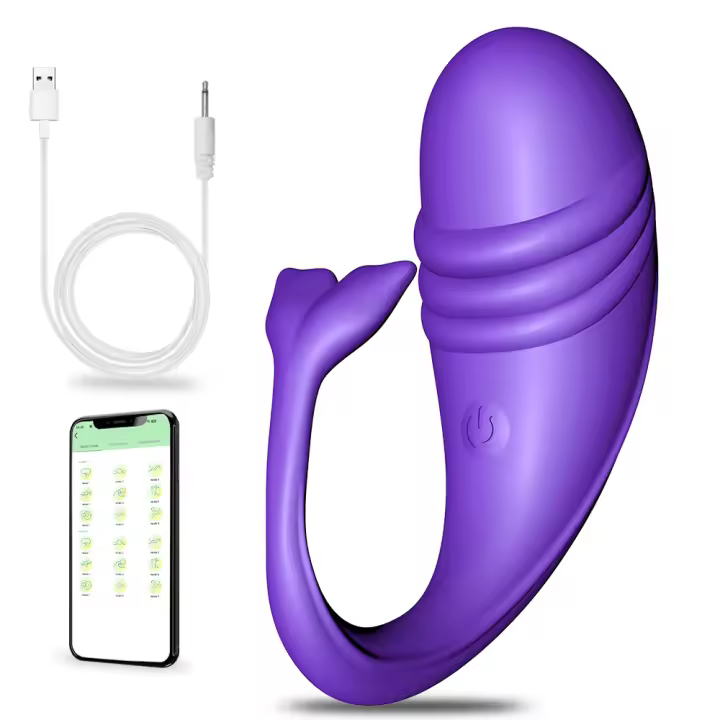 Vibrador Inalámbrico Bluetooth G Spot Dildo Control Remoto APP Huevo Vibrante para Mujeres - 1