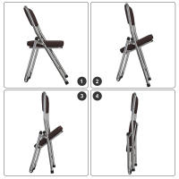 Rcynview Silla Plegable  Versátil y Cómoda para Cocina, Interior, Exterior, Sala de Conferencias - details 6