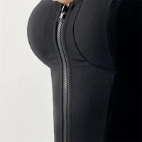 Camiseta de Yoga con almohadilla interior para mujer, Top de manga larga para culturismo y Yoga, ropa deportiva de ajuste seco, ropa deportiva para gimnasio, Top de entrenamiento - details 1