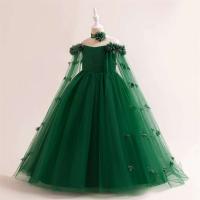 Elegante Vestido de Baile de Tul Diseño de Flores de Esponja para Bodas y Fiestas - details 21