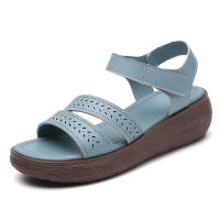 Sandalias de tacón de cuña a la moda de verano para mujer - details 2