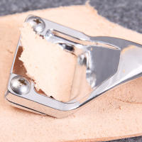 Herramienta de artesanía de cuero, pala de adelgazamiento con 3 cuchillas de piezas, cortador de palillos de dientes - details 1