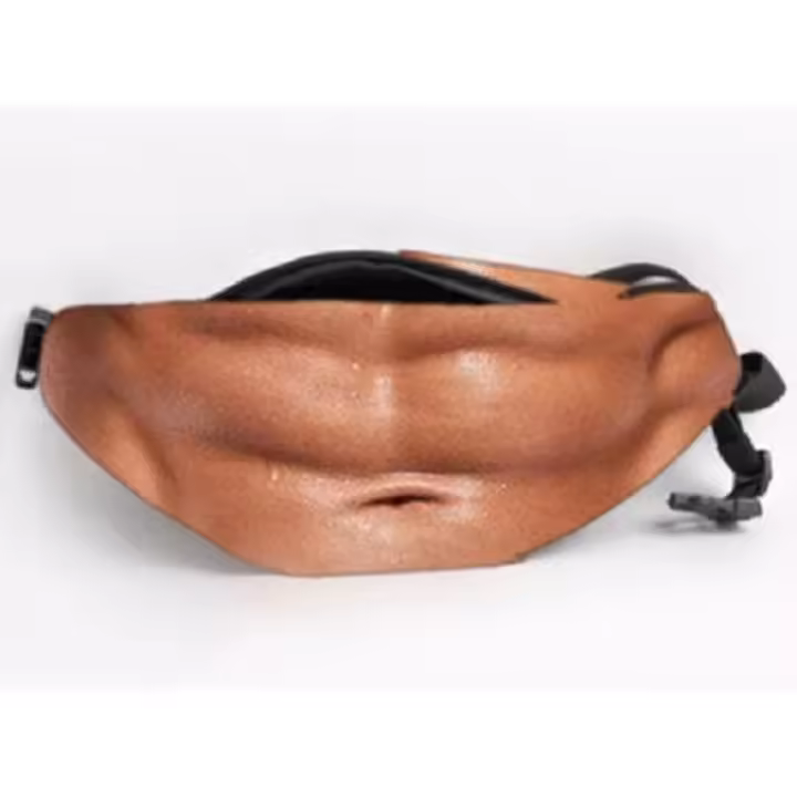 Riñoneras unisex para el vientre, riñoneras con bolsillo para dinero, bolsa de viaje segura antirrobo, soporte informal para riñonera (abs) - 1