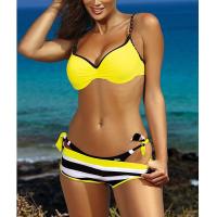 Conjunto de Bikini para mujer, bañador Sexy de 3 piezas, traje de baño de realce, ropa de baño brasileña, ropa de playa para mujer 2023 - details 4