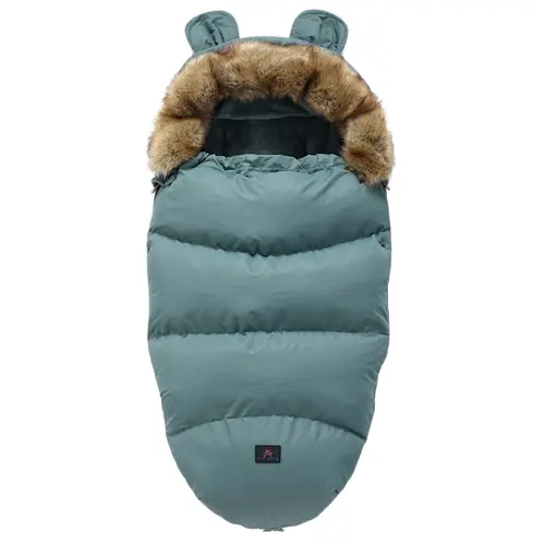 Saco de Dormir para Bebés de Invierno, Acolchado con Algodón de Alta Elasticidad, Doble Cara de Felpa, Ideal para Cochecitos y R - 1