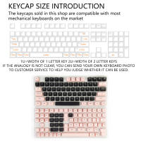 Teclas PBT de 149 teclas CSA, teclas en inglés de doble disparo, color negro y rosa, personalizadas para Teclado mecánico de juegos - details 5