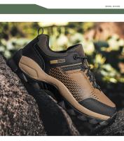 Zapatillas De deporte para Hombre, Zapatos De senderismo para exteriores, botas De montaña impermeables, Zapatos De Hombre, Zapatos De tenis antideslizantes resistentes al desgaste para Hombre - details 10