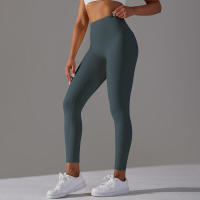 -Leggings de yoga sexys para mujer, pantalones de cintura alta para entrenamiento, gimnasio, correr - details 59