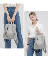 Mochila antirrobo para mujer,Bolso antirrobo, Bolso de cuero para mujer - details 8