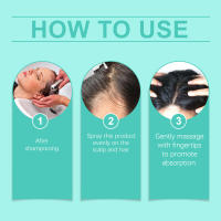 El spray para el cuidado del cuero cabelludo con romero nutre suavemente y repara el cabello fuerte, flexible, brillante y radiante - details 2