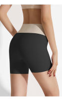 Pantis de Cintura Alta para Mujer Pantis de Ciclismo de Seda de Hielo Transpirables con Levantamiento de Cadera Pantis de Moda Floral sin Costuras con Nylon Exterior y Algodón Interior - details 21