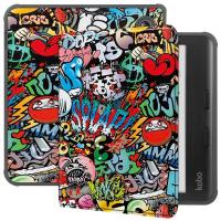Funda para Kobo Libra color 2024, funda trasera de silicona suave de cuero PU de 7 pulgadas, libro electrónico inteligente - details 12
