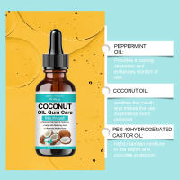 Enjuague bucal con aceite de coco, frescura a base de hierbas, limpieza del aliento, manchas, cuidado diario de los dientes - details 4