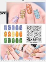 Plantillas de Pincelado de Uñas KADS para Diseño de Uñas Templates de Imagen DIY para Flores Hojas Frutas - details 13