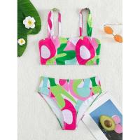 Bikini de cintura alta, Tre 2025 Conjunto de bikini bandeau sexy para mujer, Traje de baño brasileño para mujer - details 14