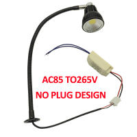 LÁMPARA DE TORNILLO LED DE 80CM DE TUBO FLEXIBLE CUELLO DE GANSO 220V 10W - details 1