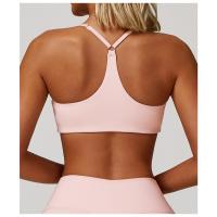 Y Back Sujetador deportivo para mujer Sensación desnuda Sujetador transpirable y a prueba de golpes Sujetador de yoga elástico y resistente al sudor para entrenamientos al aire libre - details 7